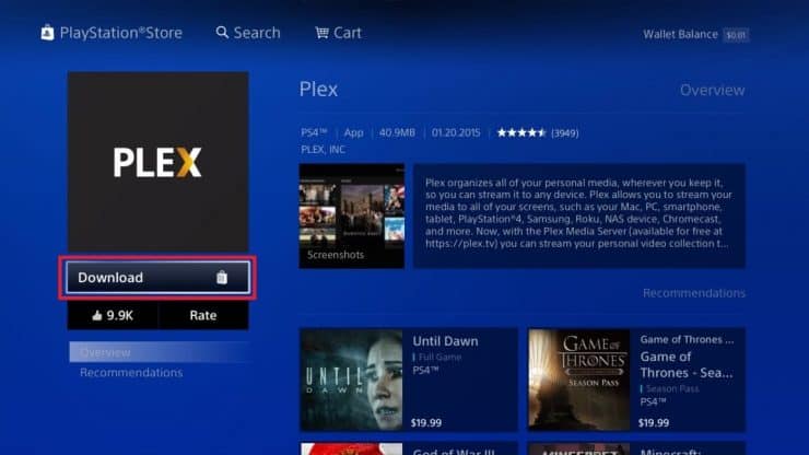 Как установить Plex на PS4 - используйте PlayStation 4 в качестве клиента Plex