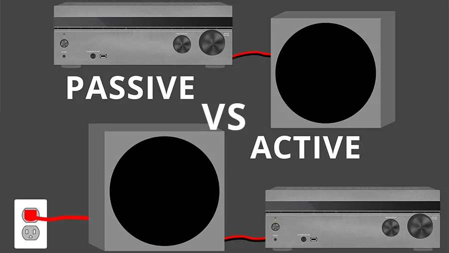 Разница между пассивным и активным сабвуфером: что лучше?