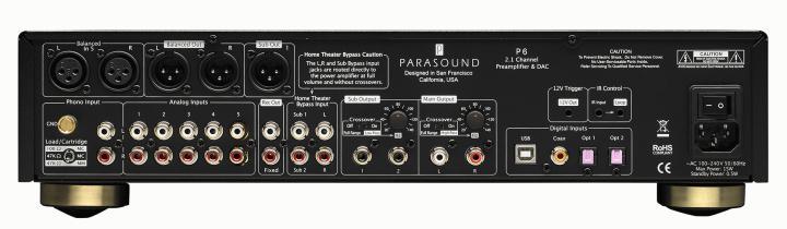 Parasound Halo P 6 Vorverstärker & DAC im Test