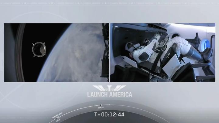 Assistindo o lançamento do dragão da tripulação da SpaceX através dos olhos de um garoto "desafiador" (e seu filho)