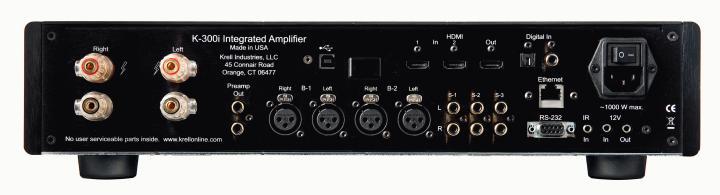 Amplificador estéreo integrado Krell K-300i revisado