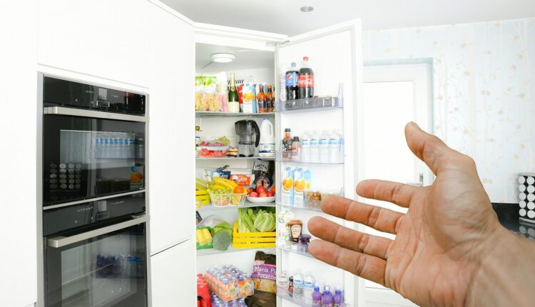 hospitality, fridge, hand